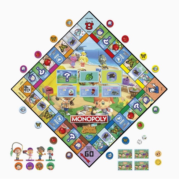 Monopoly®: Animal Crossing New Horizons Edition Board Game-New - Picture 7 of 8
